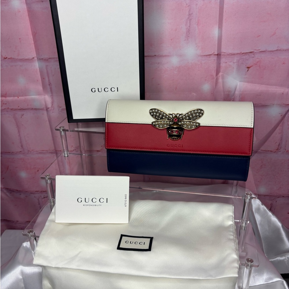 Authentic Gucci Queen Margaret Shoulder bag and Matching Wallet - Picture 4 of 9
